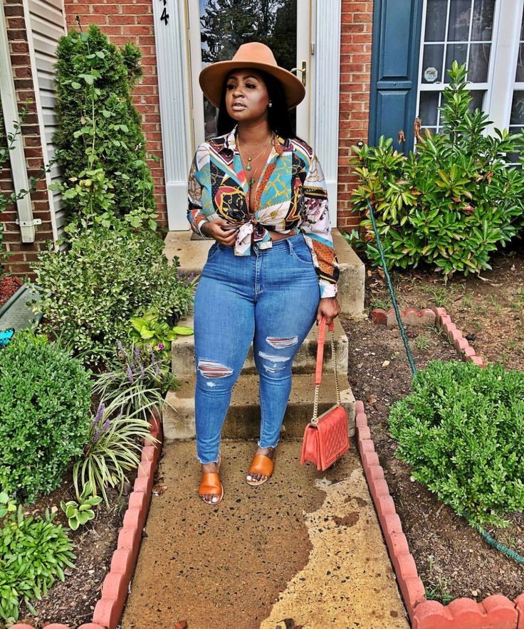 Outfit coordination with skinny jeans